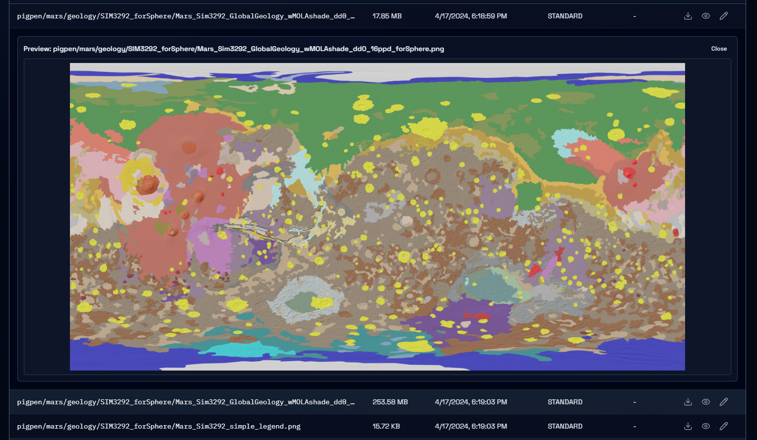 ArtemiS3 image preview